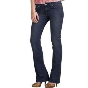 Levis 545 Jeans Size 6 Bootcut Dark Distressed